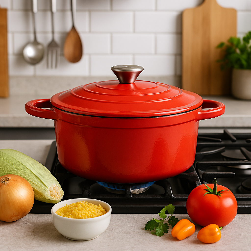 Olla de Hierro Fundido 5.2 Litros