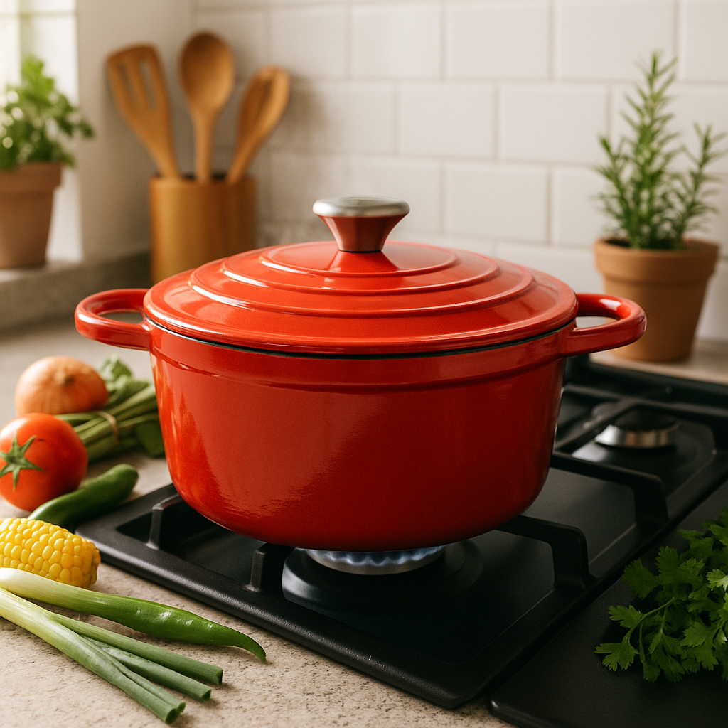 Olla de Hierro Fundido 5.2 Litros