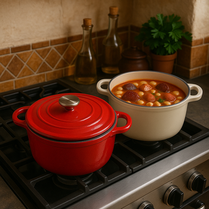 Olla de Hierro Fundido 5.2 Litros