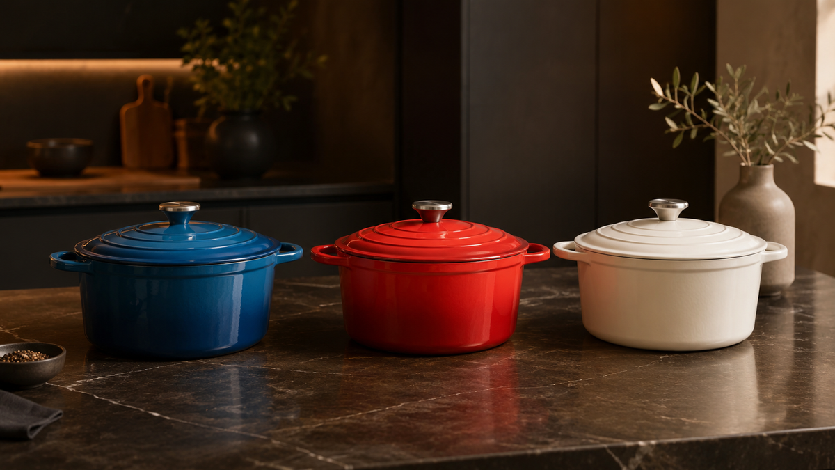 Acabados que conectan producto, cocina y mesa sin perder carácter.